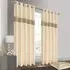 Belleza Eyelet Curtains - Cream