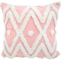 Bergen Tufted Cushion 2 Pack - Pink