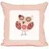 Closed Eye Owl Filled Cushion 2 Pack - Multi