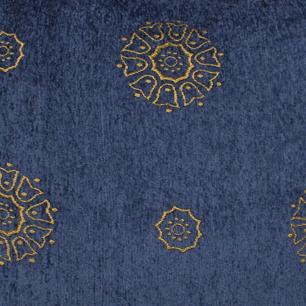 Como Filled Cushions 2 Pack - Blue, Chenille