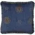 Como Filled Cushions 2 Pack - Blue, Chenille