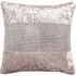 Diamonte Crushed Velvet Filled Cushion 2 Pack - Blush