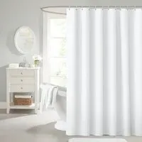 Dots Shower Curtain - White
