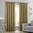 Faux Silk Curtains with Pencil Pleat - Cream