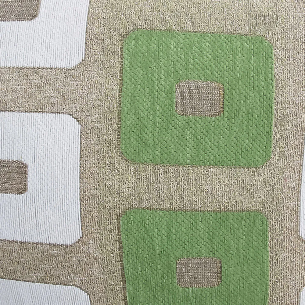 Glitter Square Filled Cushion 2 Pack - Green