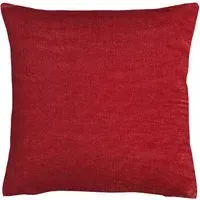 Grace Velvet Filled Cushion 2 Pack - Red
