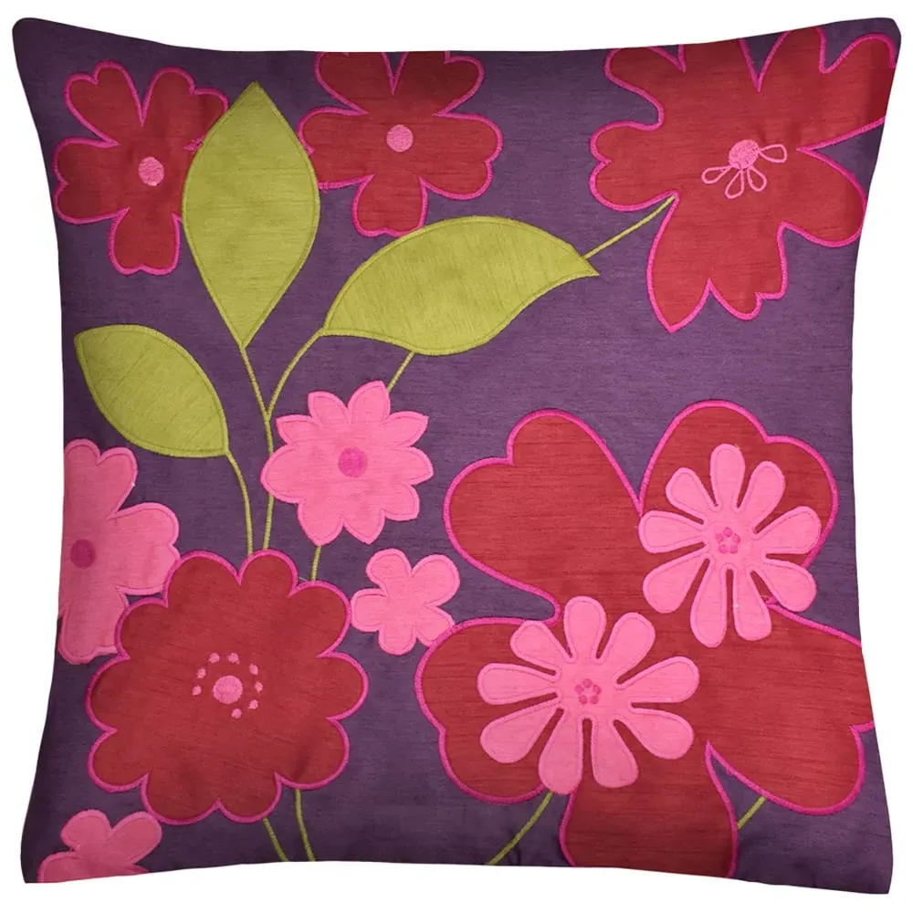 Hannah Filled Cushion 2 Pack - Purple