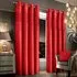 Hartley Ringtop Curtains - Red