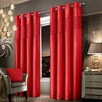Hartley Ringtop Curtains - Red