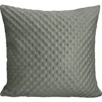 Heaton Filled Cushion 2 Pack - Grey, Velvet
