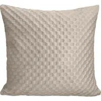 Heaton Filled Cushion 2 Pack - Latte, Velvet