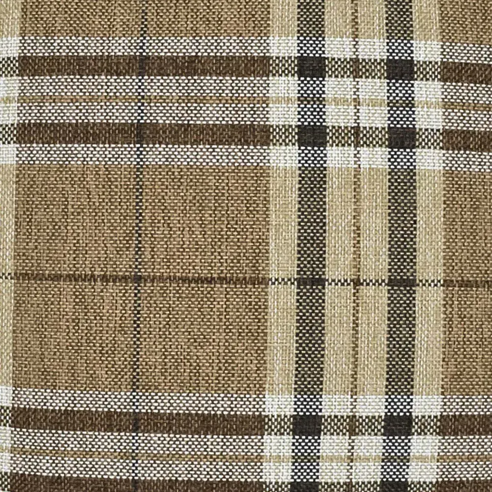 Hugo Check Filled Cushion 2 Pack - Brown