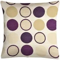 Idaho Filled Cushion 2 Pack - Aubergine