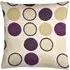 Idaho Filled Cushion 2 Pack - Aubergine
