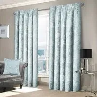 Iris Tape Top Curtains - Silver
