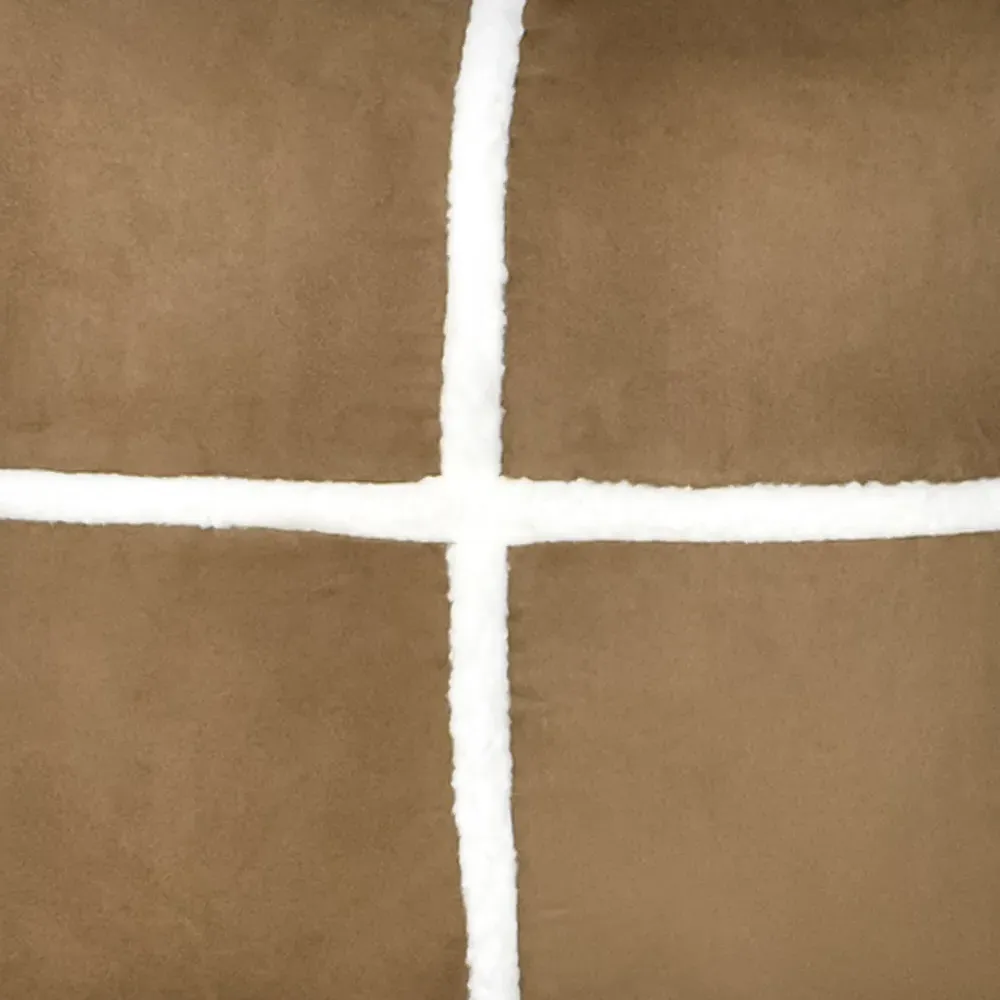 Large Sheepskin Cushions 2 Pack - Brown