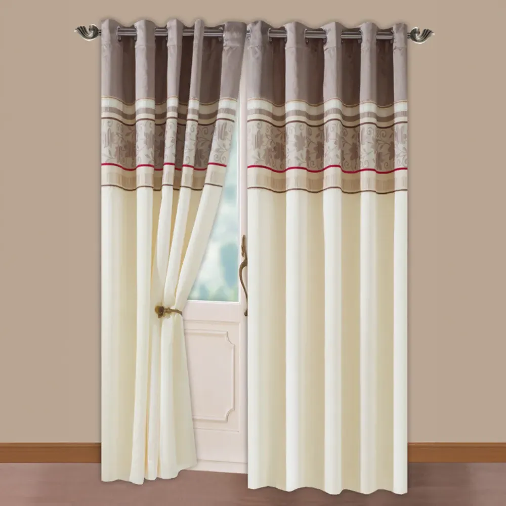 Macy Ringtop Curtains - Grey image