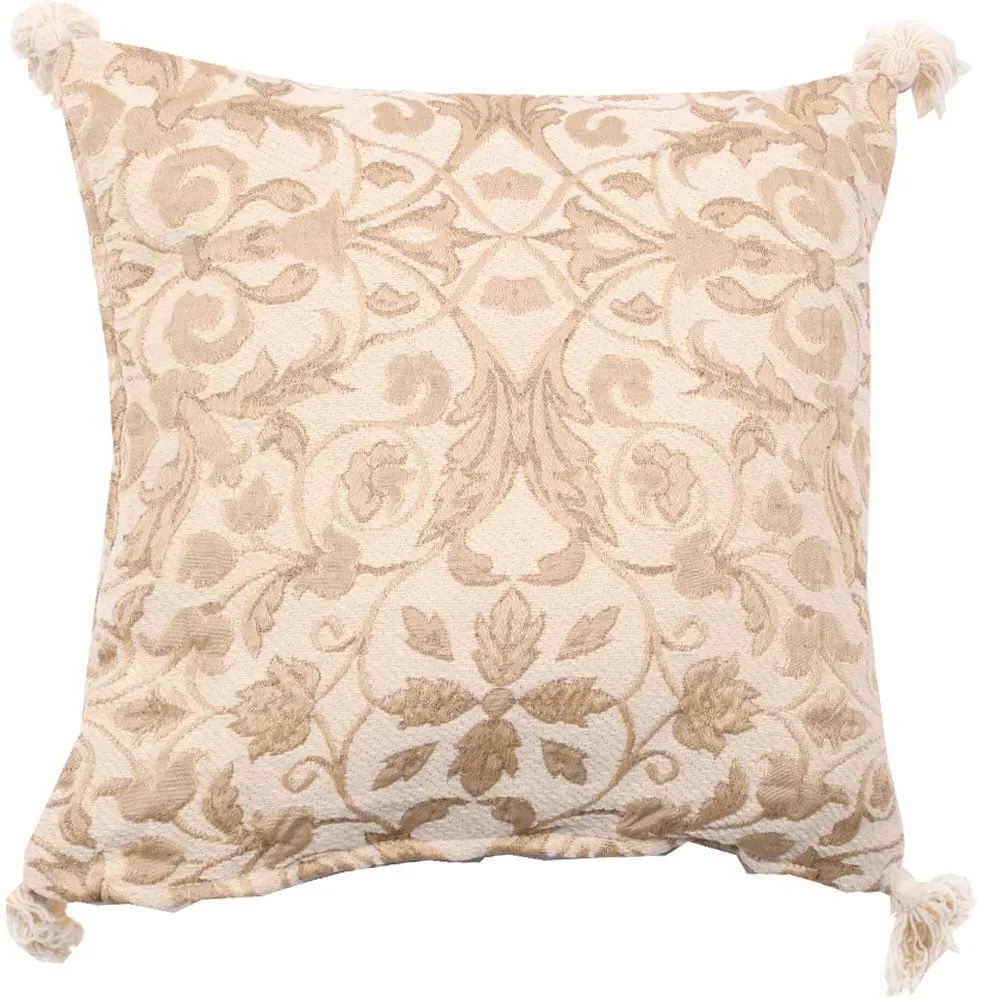 Melbourne Square Filled Cushions 2 Pack - Cream image