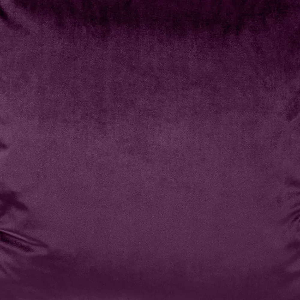 Milano Filled Cushion 2 Pack - Purple, Velvet