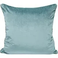 Milano Filled Cushion 2 Pack - Teal, Velvet