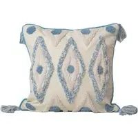 Oslo Tufted Cushions 2 Pack - Blue