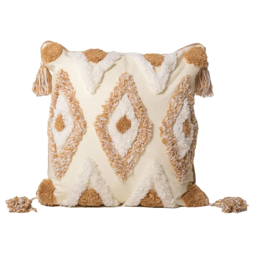 Oslo Tufted Cushions 2 Pack - Cream