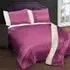 Perez Single Duvet Set - Pink, Faux Silk