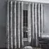 Plain Crushed Velvet Curtains - Silver