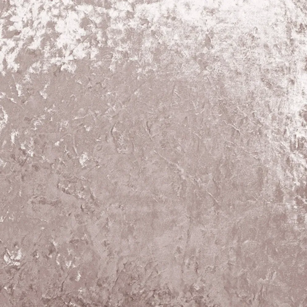 Plain Crushed Velvet Filled Cushion 2 Pack - Pink