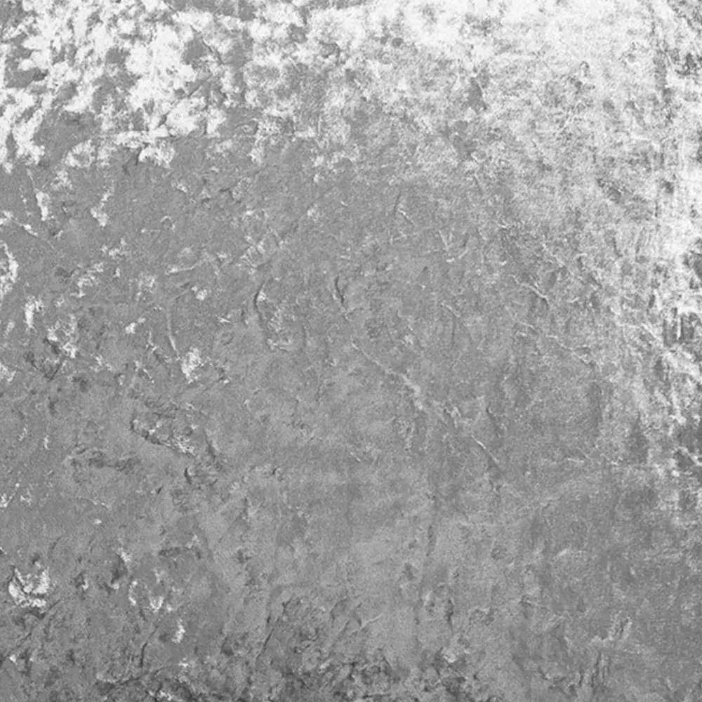 Plain Crushed Velvet Filled Cushion 2 Pack - Silver