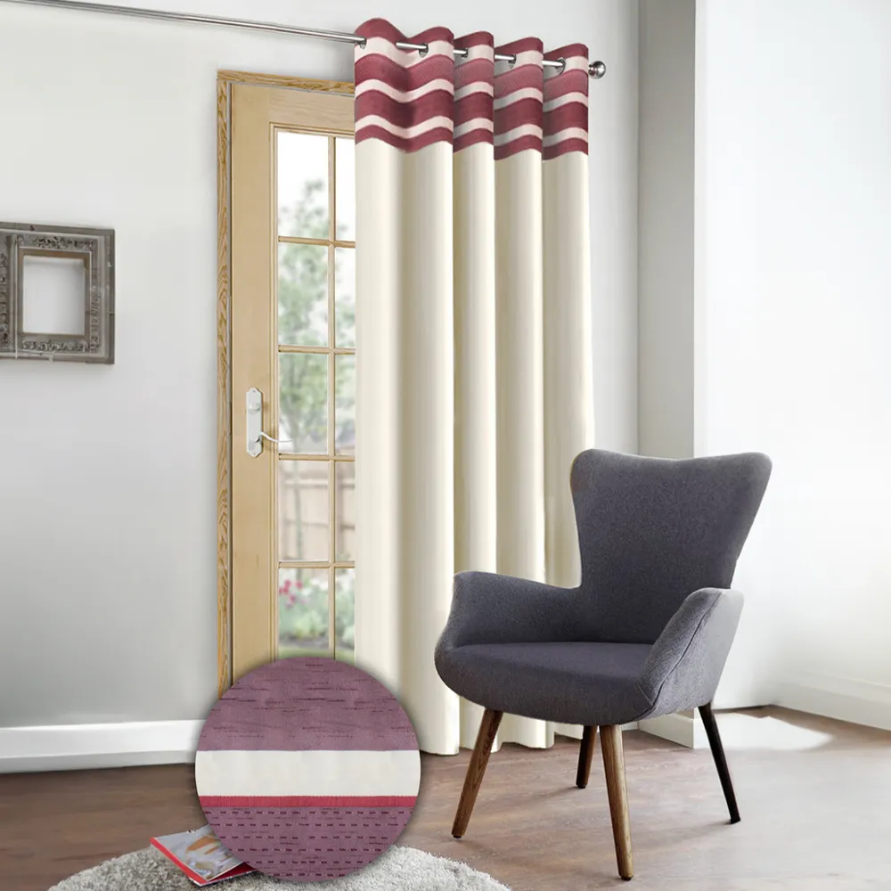 Regency Door Curtain - Wine Red