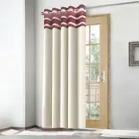 Regency Door Curtain - Wine Red