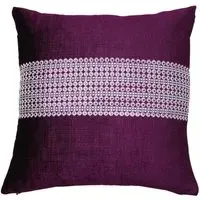 Ritz Diamante Filled Cushion 2 Pack - Purple