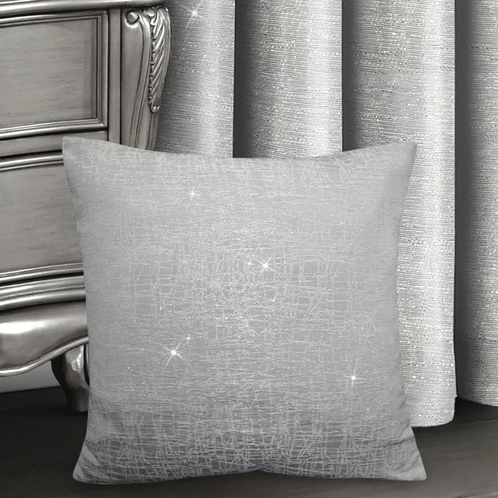 Sasha Filled Cushions 2 Pack - Silver