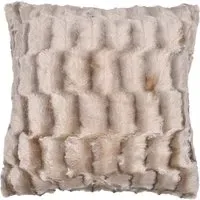 Solace Filled Cushion 2 Pack - Cream, Polyester