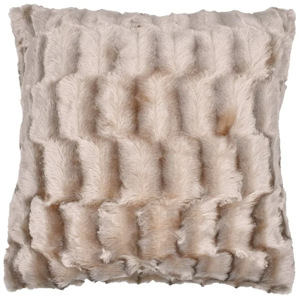 Solace Filled Cushion 2 Pack - Cream, Polyester image