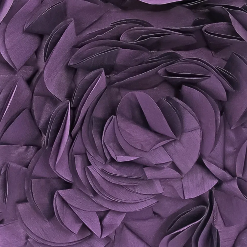 Stania Filled Cushion 2 Pack - Aubergine