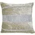 Topaz Crushed Velvet Filled Cushion 2 Pack - Cream