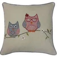 Tweet Two Filled Cushion 2 Pack - Multi