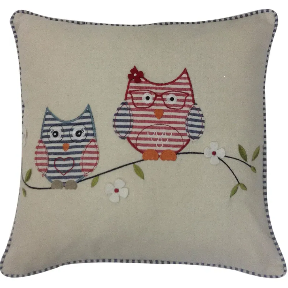 Tweet Two Filled Cushion 2 Pack - Multi
