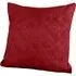 Velvet Diamond Filled Cushion 2 Pack - Red