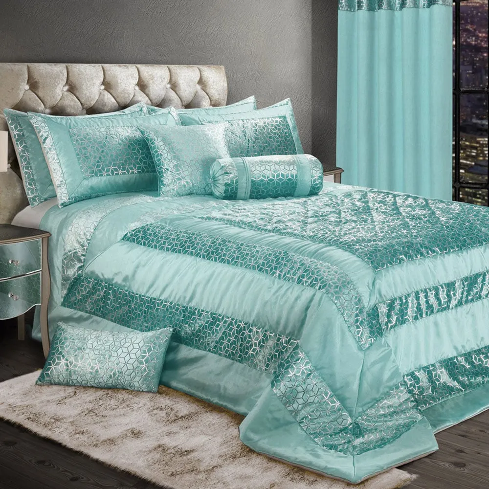 Vera Double Bedspread - Blue