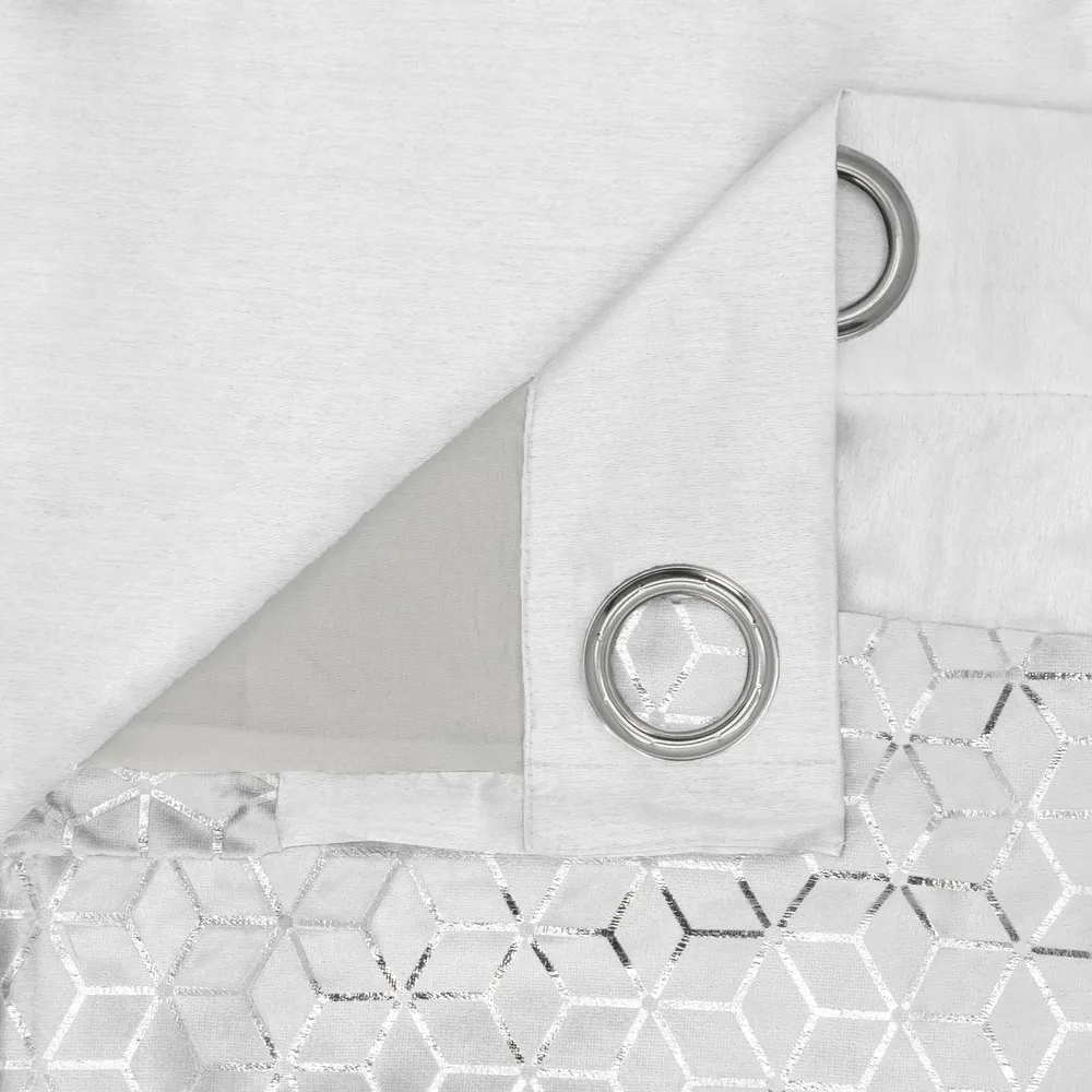 Vera Eyelet Curtains - White