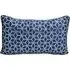 Vera Filled Boudoir Cushion - Navy