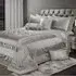 Vera King Size Bedspread - Grey