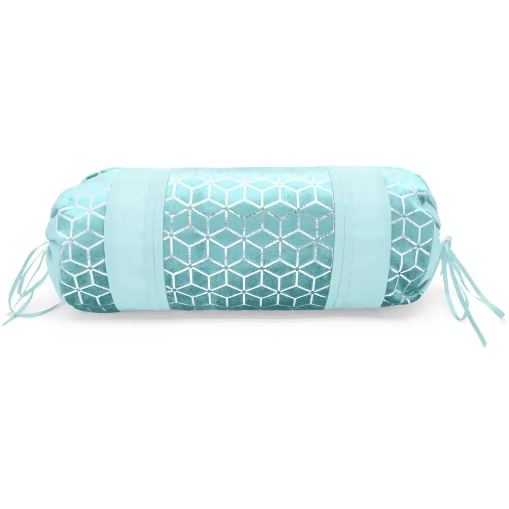 Vera Neckroll Cushion - Duck Egg