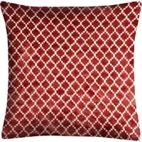 Versace Filled Cushion 2 Pack - Red