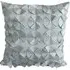 Vogue Diamante Filled Cushion 2 Pack - Silver, Faux Silk