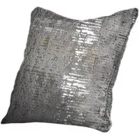 Warwick Square Filled Cushion 2 Pack - Silver