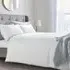 Zenith Double Tufted Duvet Set - White